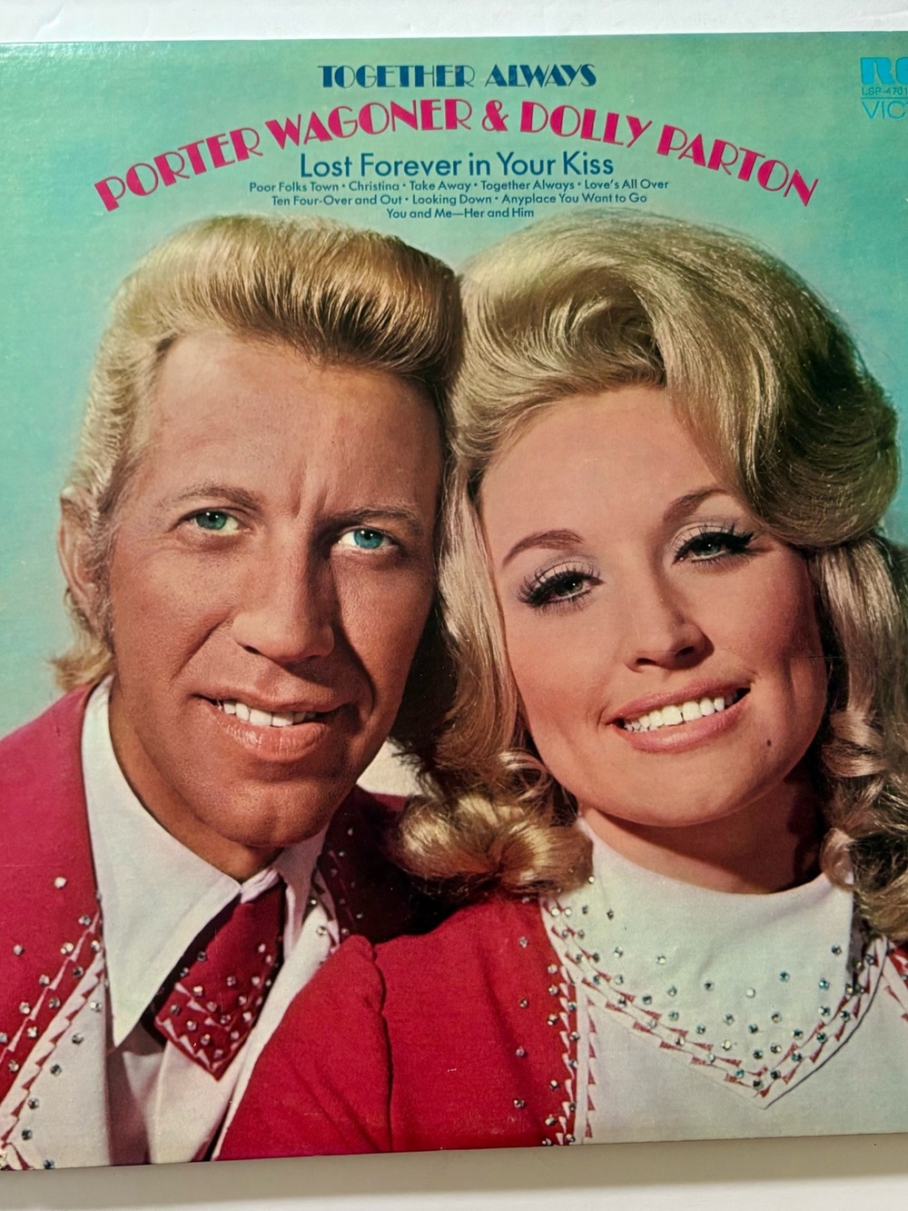 Porter Wagoner & Dolly Parton Together Always 1972 Country LP LSP-4761 VG+ VG+